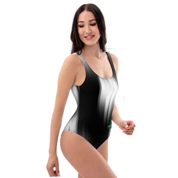Love Cannabis One-Piece Swimsuit - Image 2