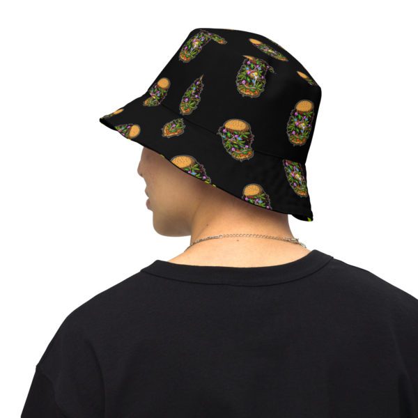 Terp Grows Burger Reversible bucket hat - Image 5