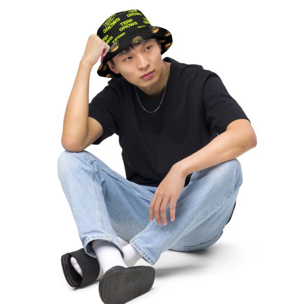 Terp Grows Burger Reversible bucket hat - Image 4