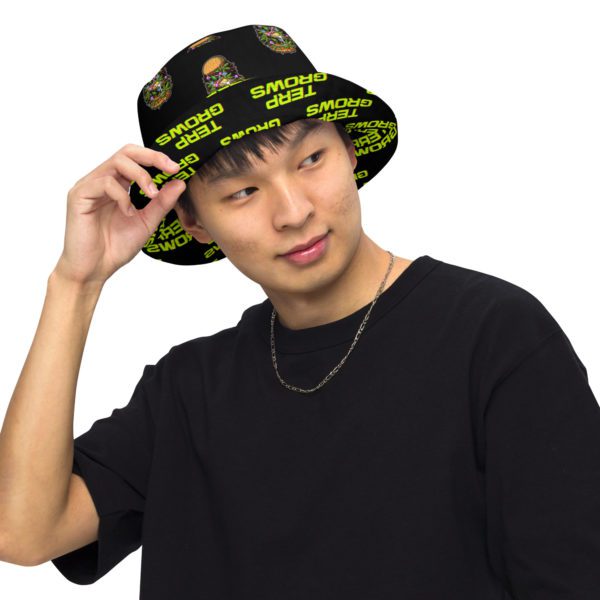 Terp Grows Burger Reversible bucket hat - Image 8