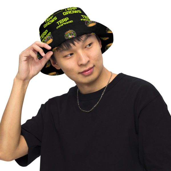 Terp Grows Burger Reversible bucket hat