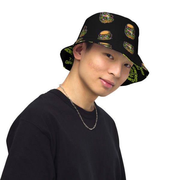 Terp Grows Burger Reversible bucket hat - Image 9