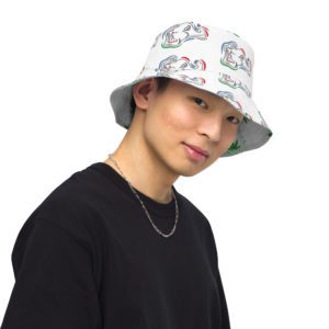FireTop Elephant Reversible bucket hat