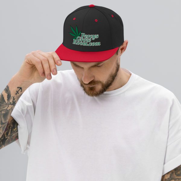 PercysGrowRoom.com Snapback Hat - Image 3