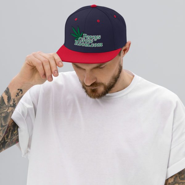 PercysGrowRoom.com Snapback Hat - Image 6