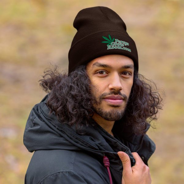 PercysGrowRoom.com Cuffed Beanie - Image 2