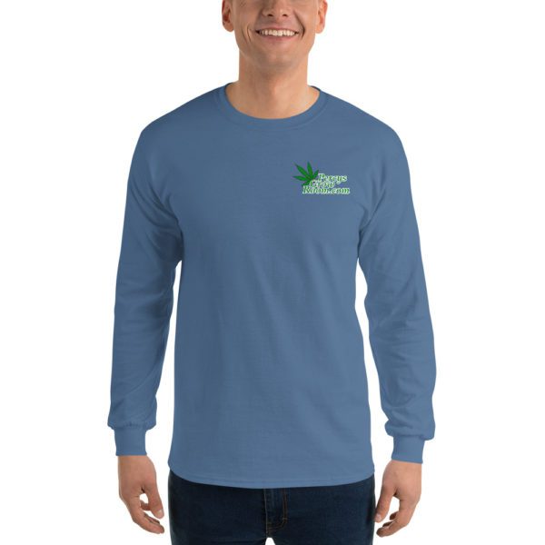 Terppopotamus Men’s Long Sleeve Shirt - Image 43