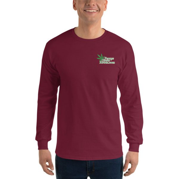 Terppopotamus Men’s Long Sleeve Shirt - Image 13