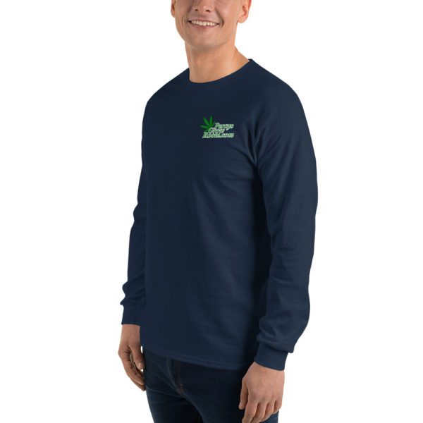 Terppopotamus Men’s Long Sleeve Shirt - Image 11