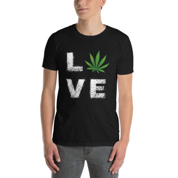 Love Cannabis Short-Sleeve Unisex T-Shirt