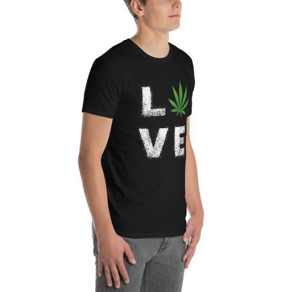 Love Cannabis Short-Sleeve Unisex T-Shirt - Image 5