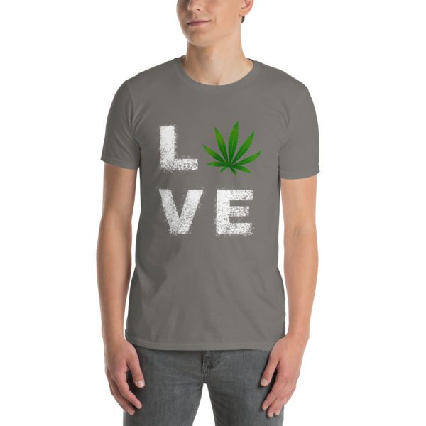 Love Cannabis Short-Sleeve Unisex T-Shirt - Image 55