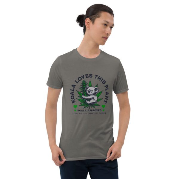 Koala Loves This Plant Short-Sleeve Unisex T-Shirt - Image 26