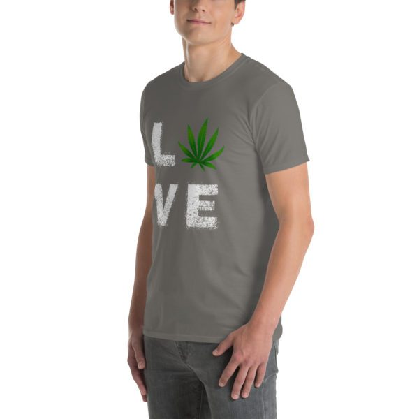 Love Cannabis Short-Sleeve Unisex T-Shirt - Image 60