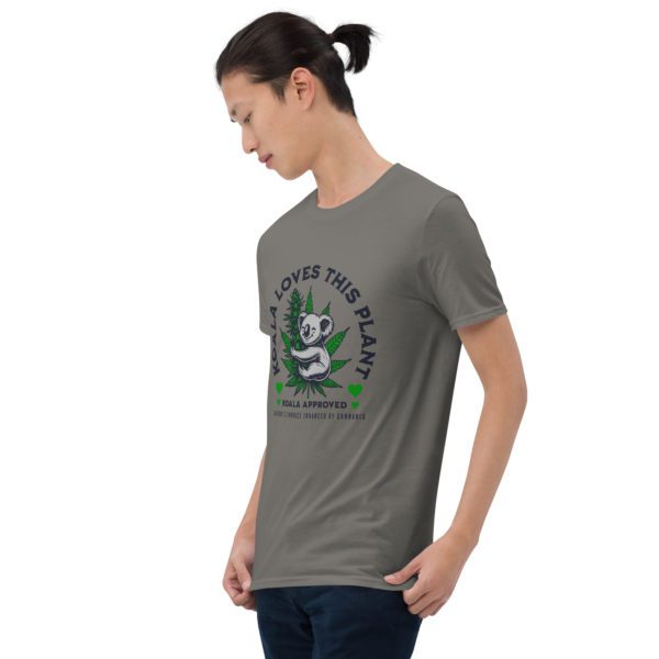 Koala Loves This Plant Short-Sleeve Unisex T-Shirt - Image 29
