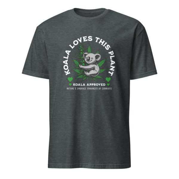 Koala Loves This Plant - Light - Short-Sleeve Unisex T-Shirt - Image 14