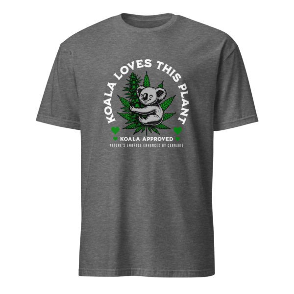 Koala Loves This Plant - Light - Short-Sleeve Unisex T-Shirt