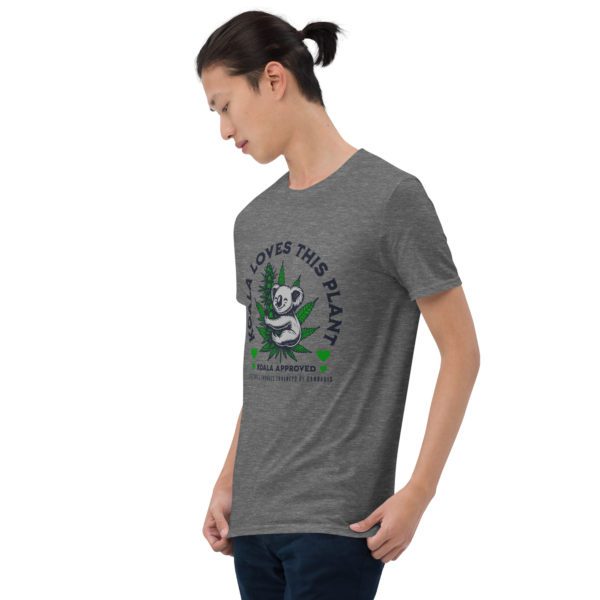 Koala Loves This Plant Short-Sleeve Unisex T-Shirt - Image 17