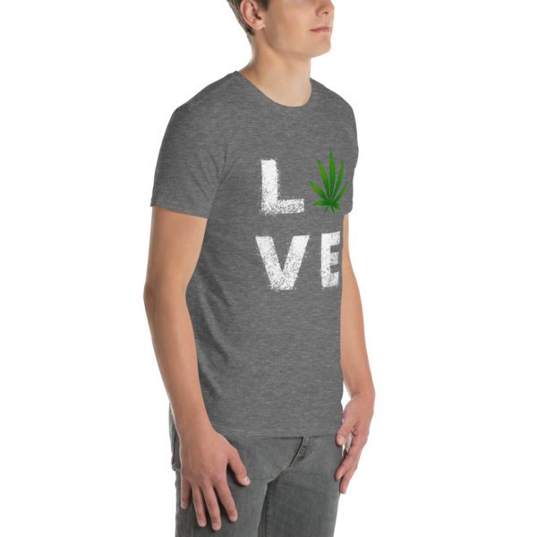 Love Cannabis Short-Sleeve Unisex T-Shirt - Image 47