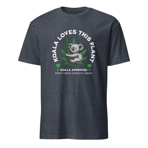 Koala Loves This Plant - Light - Short-Sleeve Unisex T-Shirt - Image 18