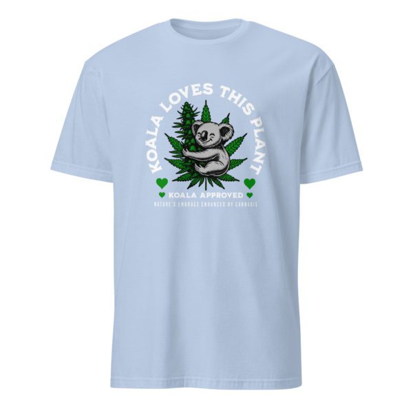 Koala Loves This Plant - Light - Short-Sleeve Unisex T-Shirt - Image 45