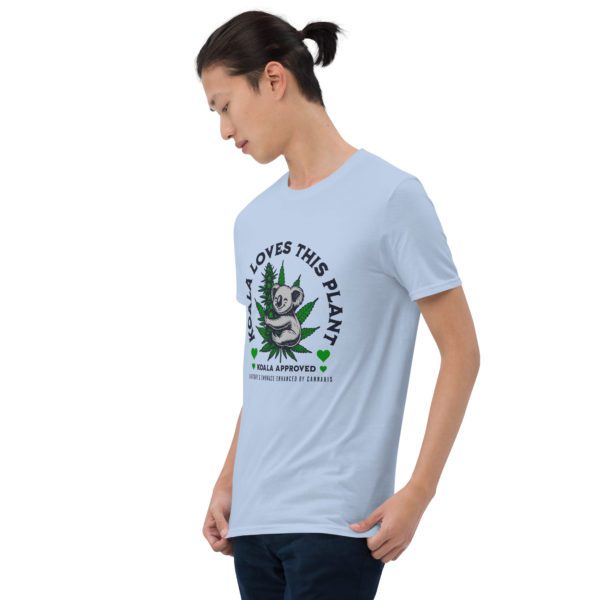 Koala Loves This Plant Short-Sleeve Unisex T-Shirt - Image 41