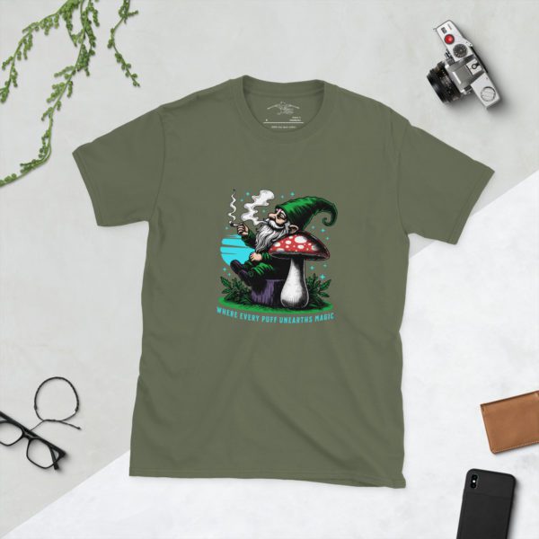 Gnome Mushroom Short-Sleeve Unisex T-Shirt - Image 8