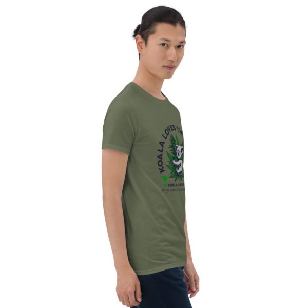Koala Loves This Plant Short-Sleeve Unisex T-Shirt - Image 25