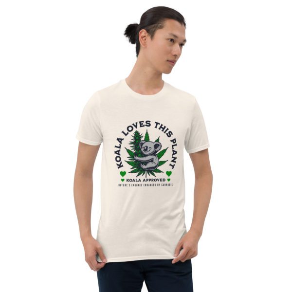 Koala Loves This Plant Short-Sleeve Unisex T-Shirt - Image 50