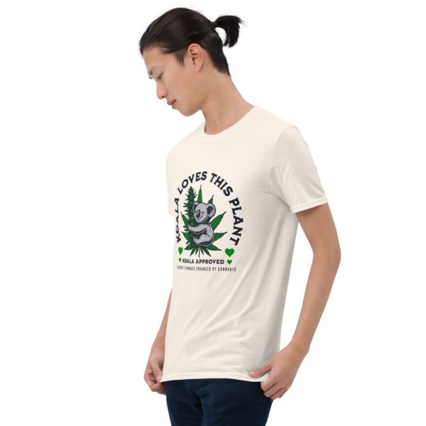 Koala Loves This Plant Short-Sleeve Unisex T-Shirt - Image 53