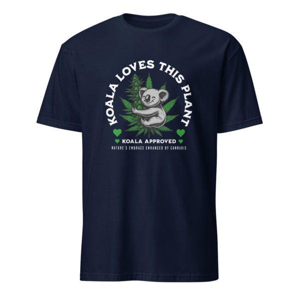 Koala Loves This Plant - Light - Short-Sleeve Unisex T-Shirt - Image 6