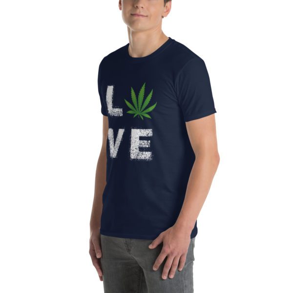 Love Cannabis Short-Sleeve Unisex T-Shirt - Image 12