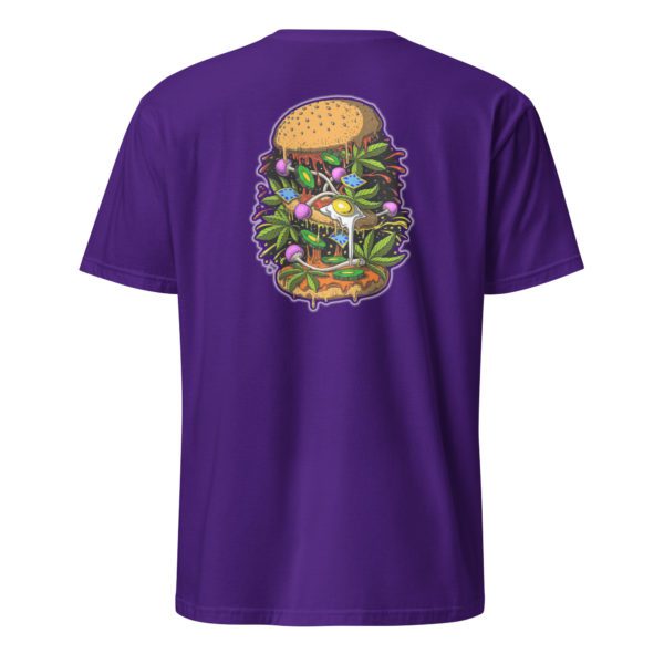 Terp Grows - Burger - Short-Sleeve Unisex T-Shirt - Image 10