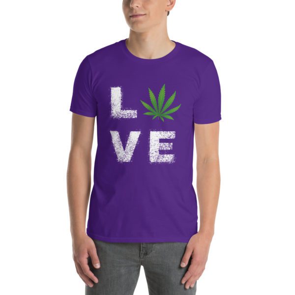 Love Cannabis Short-Sleeve Unisex T-Shirt - Image 13