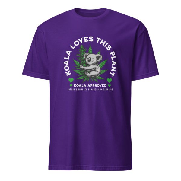 Koala Loves This Plant - Light - Short-Sleeve Unisex T-Shirt - Image 10