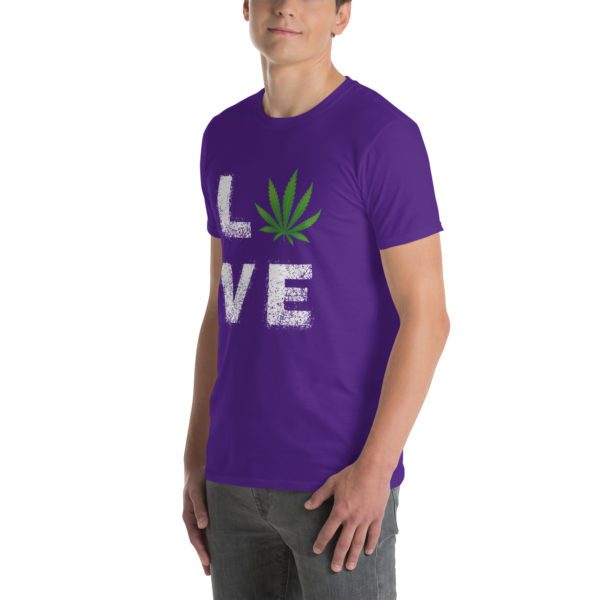 Love Cannabis Short-Sleeve Unisex T-Shirt - Image 18