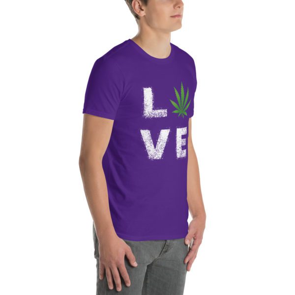 Love Cannabis Short-Sleeve Unisex T-Shirt - Image 17