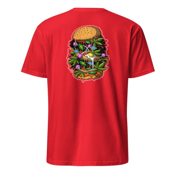 Terp Grows - Burger - Short-Sleeve Unisex T-Shirt - Image 22
