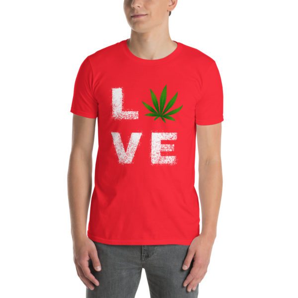 Love Cannabis Short-Sleeve Unisex T-Shirt - Image 31
