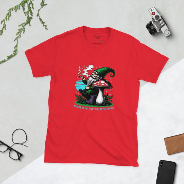 Gnome Mushroom Short-Sleeve Unisex T-Shirt - Image 2