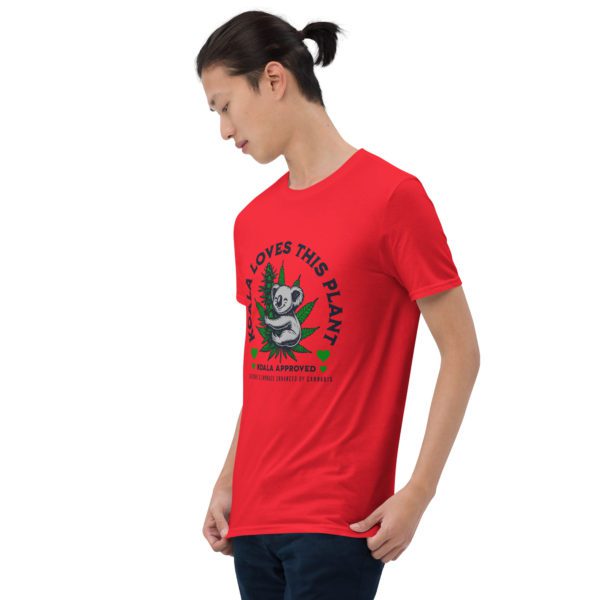Koala Loves This Plant Short-Sleeve Unisex T-Shirt - Image 5