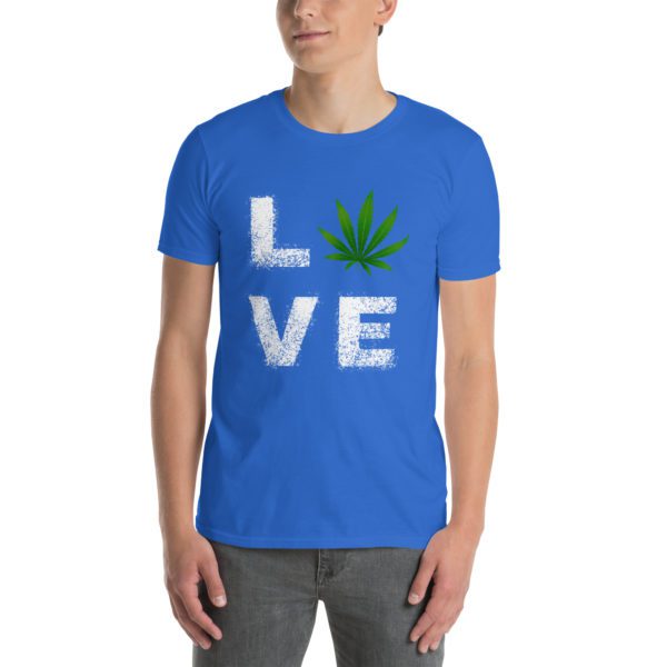 Love Cannabis Short-Sleeve Unisex T-Shirt - Image 37