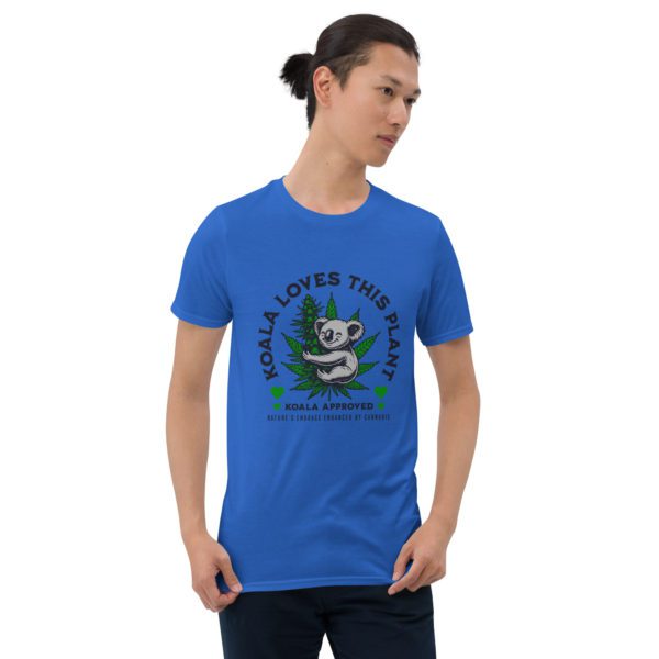 Koala Loves This Plant Short-Sleeve Unisex T-Shirt - Image 8
