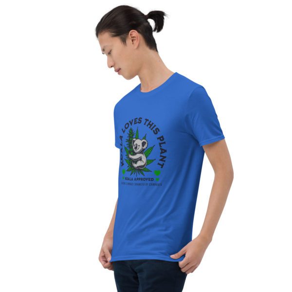 Koala Loves This Plant Short-Sleeve Unisex T-Shirt - Image 11