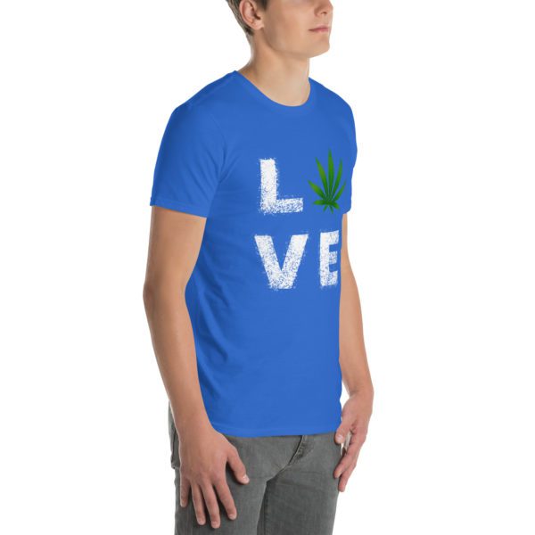 Love Cannabis Short-Sleeve Unisex T-Shirt - Image 41