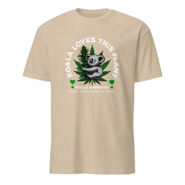 Koala Loves This Plant - Light - Short-Sleeve Unisex T-Shirt - Image 41