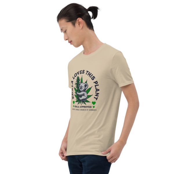 Koala Loves This Plant Short-Sleeve Unisex T-Shirt - Image 35