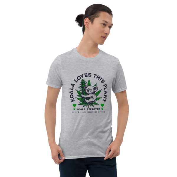 Koala Loves This Plant Short-Sleeve Unisex T-Shirt - Image 44