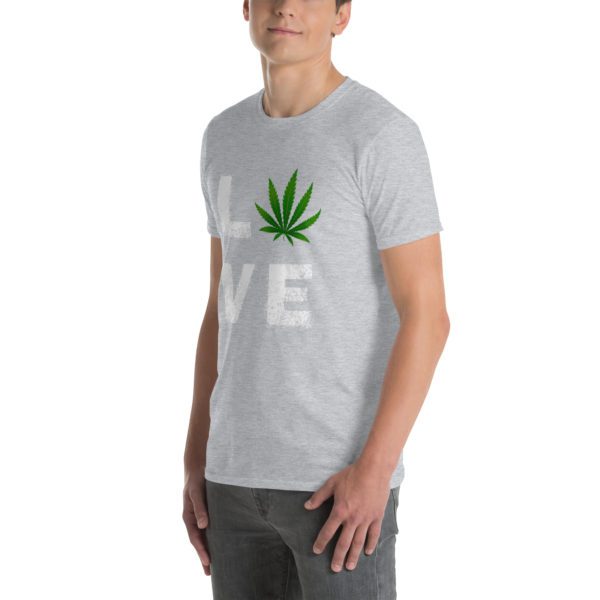 Love Cannabis Short-Sleeve Unisex T-Shirt - Image 66