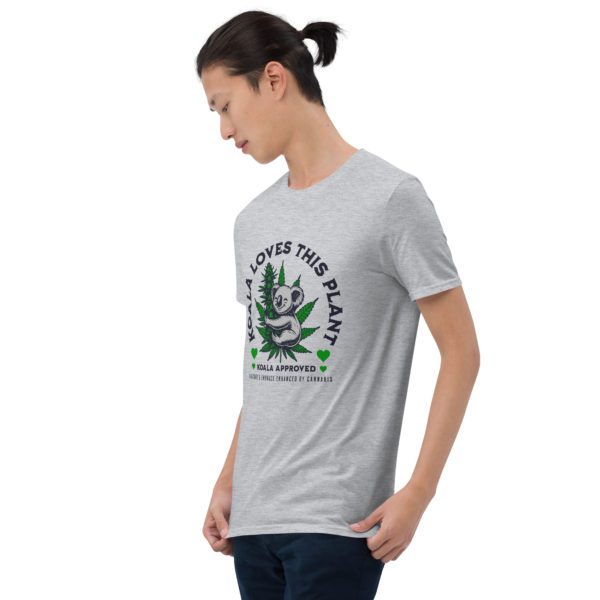 Koala Loves This Plant Short-Sleeve Unisex T-Shirt - Image 47